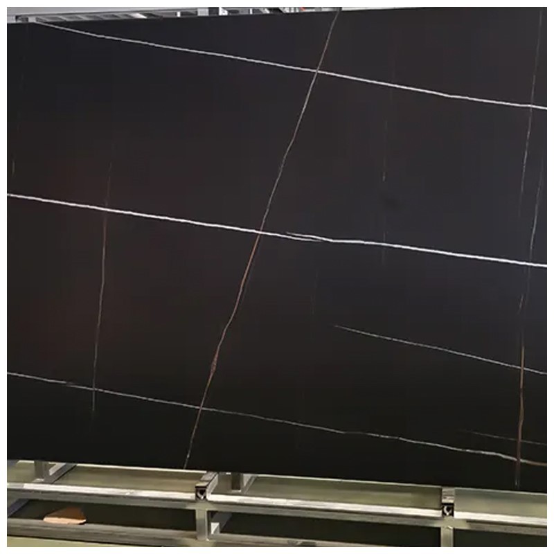 Laurent Black Gold Sintered Stone Slab