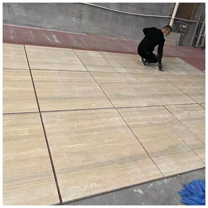 Italian Silver Grey Travertine Tiles
