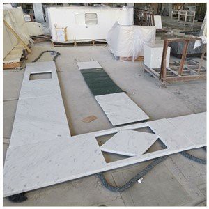 Countertops Carrara Bianco