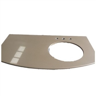 Krèm Quartz twalèt vanite tèt