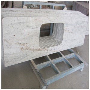 River White Granite Kitchen Countertops