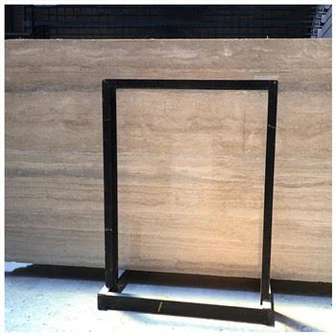 Silver Travertin Slab