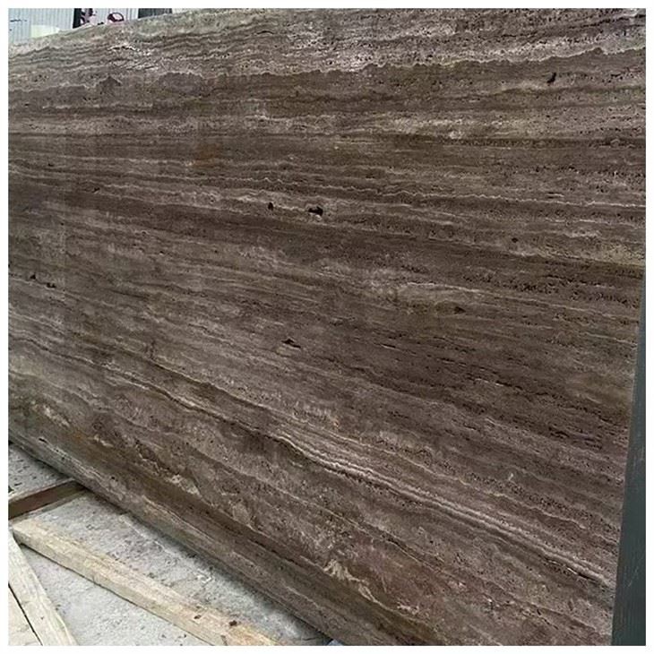 Titanium Travertine Slab