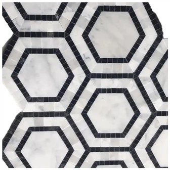 Marble Egzagòn mozayik mozayik