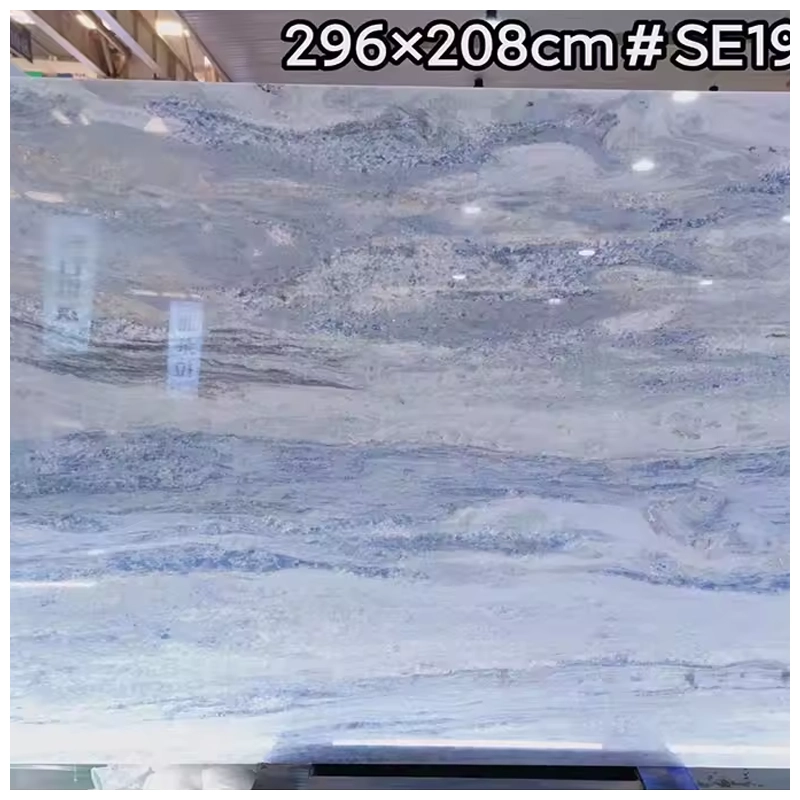 Blue Crystal Marble